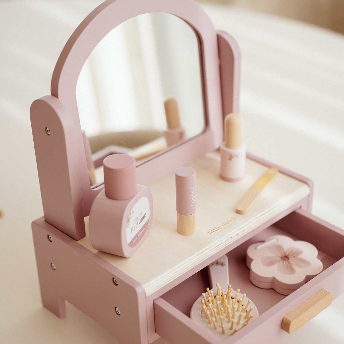 Little Dutch Kaptafel – Small – Hout — afbeelding 7