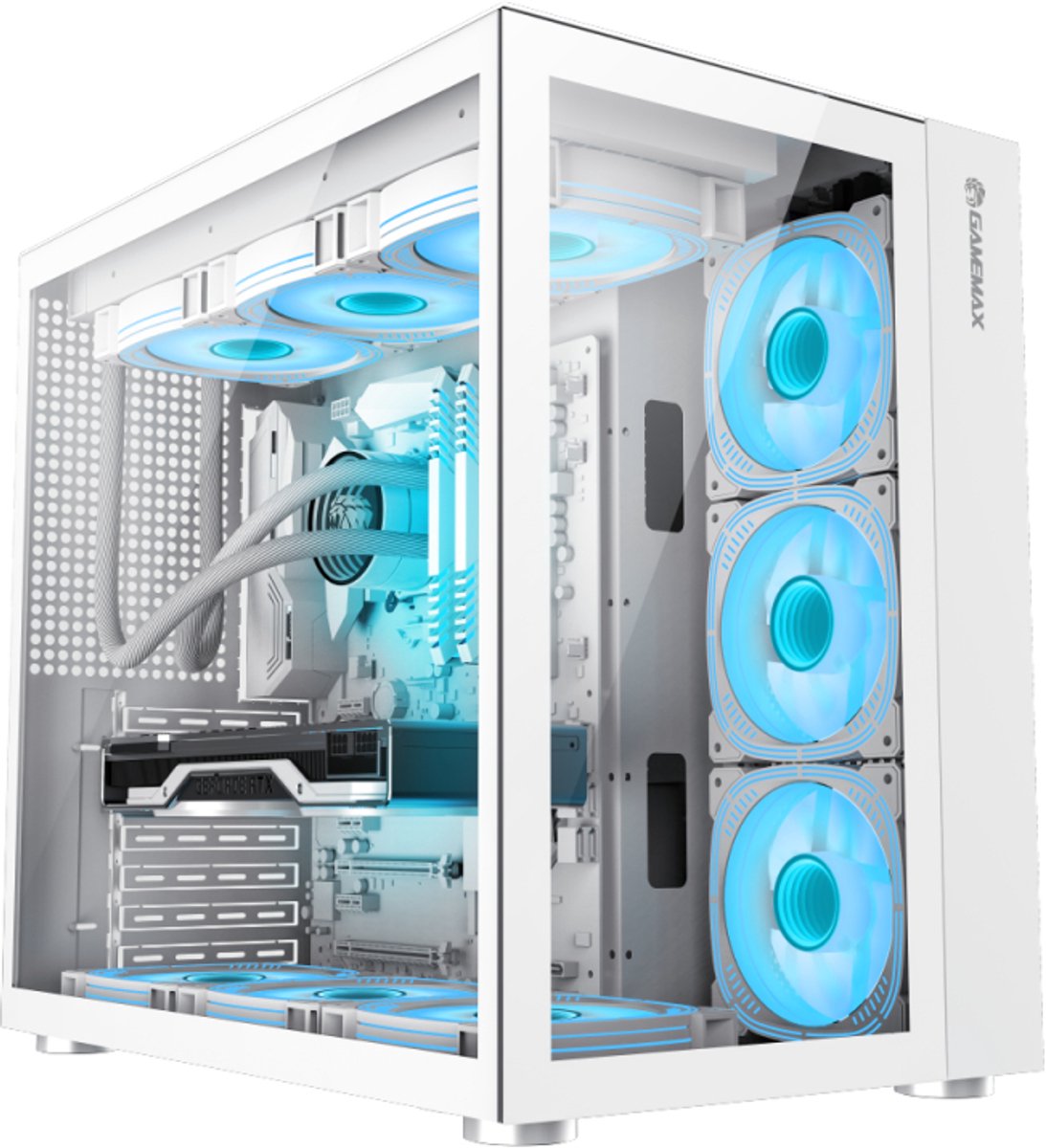 GameMax Infinity WH Midi Tower Wit