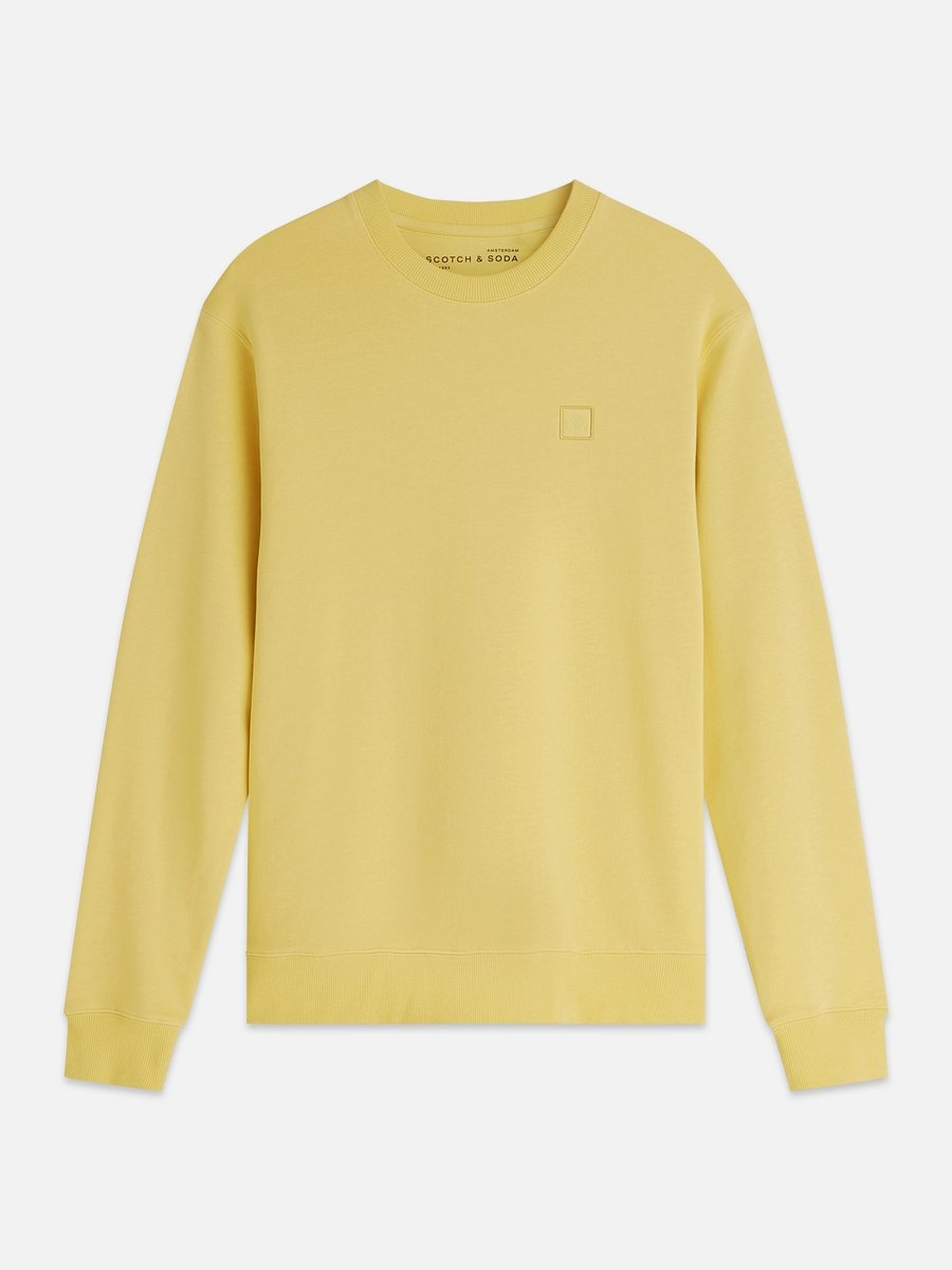 Scotch & Soda Seasonal Core Logo Badge Regularfit Sweatshirt