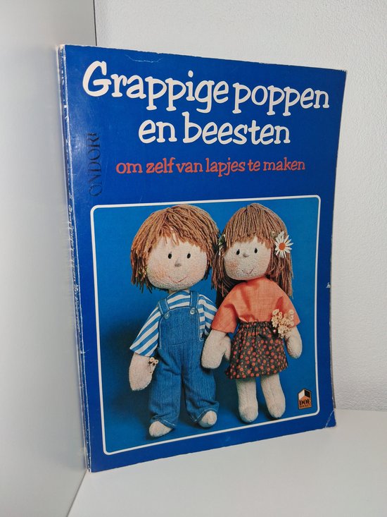 Grappige poppen en beesten om zelf van lapjes te maken