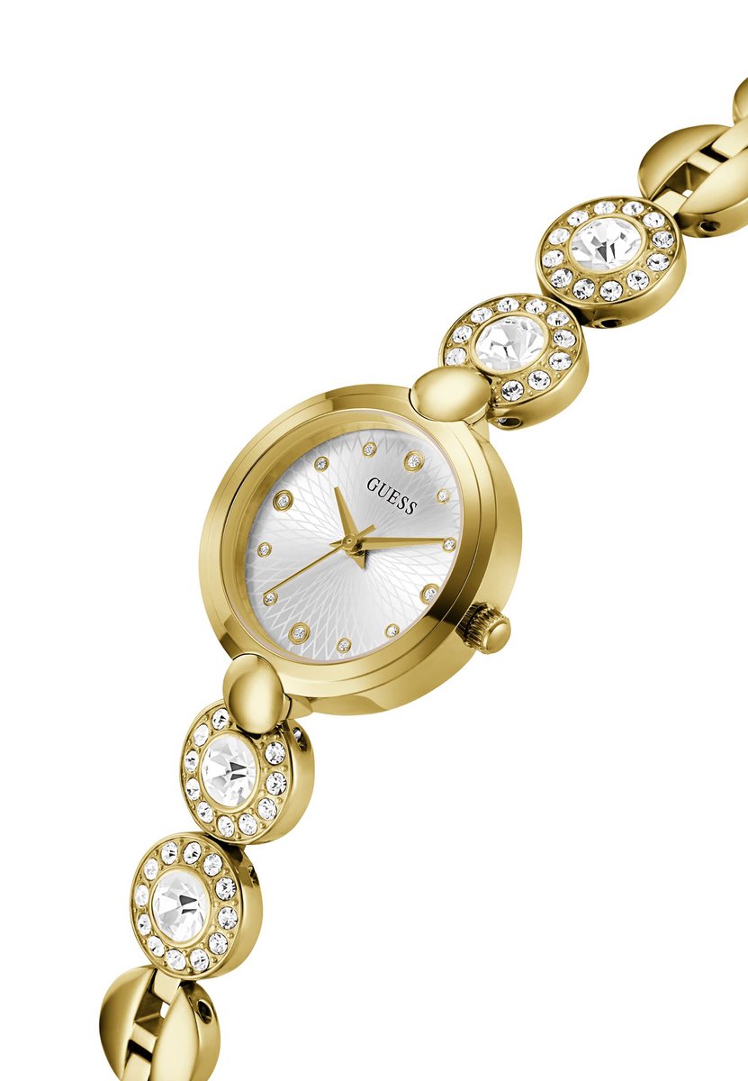 Guess Stardom Kwarts Analoog Horloge Gouden Toon Case: 100% Recycled Steel | Armband: 100% Recycled Steel 26 GW0757L1, GW0757L2, GW0757L3