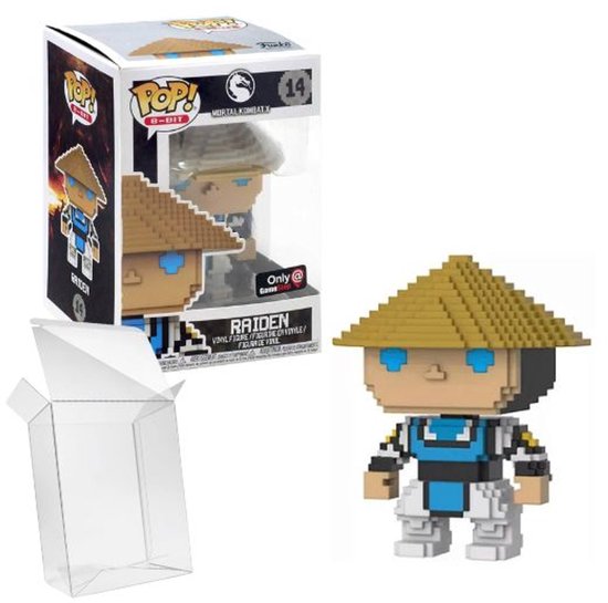 Funko Pop! 8-Bit Mortal Kombat X - Raiden #14 GameStop Exclusive