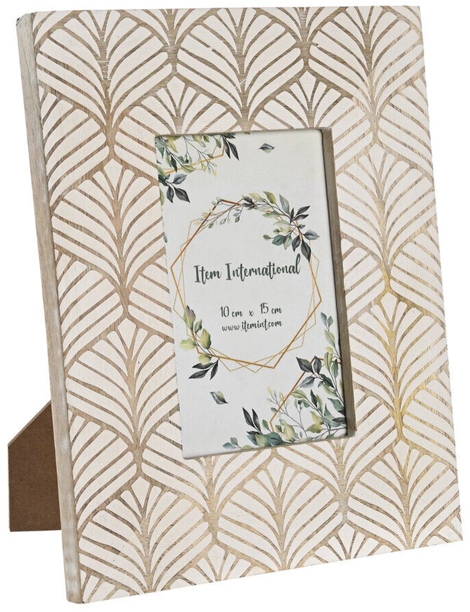 Fotolijsten DKD Home Decor Bruin Mangohout 20 x 2 x 25 cm Stads