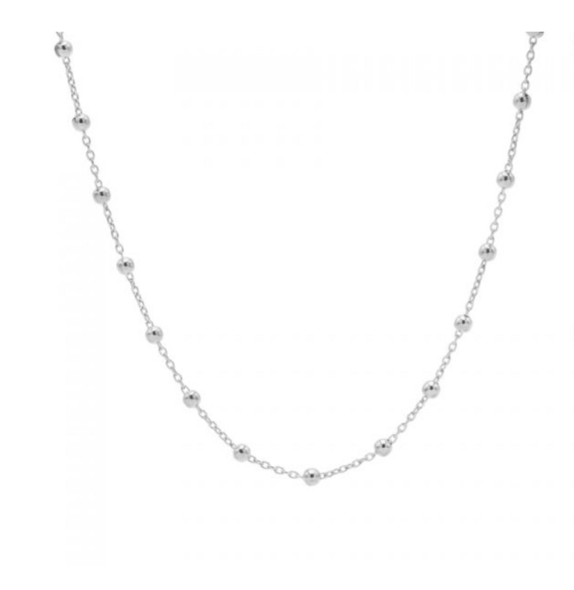 Karma Ketting Dots Chain Diamond Zilver