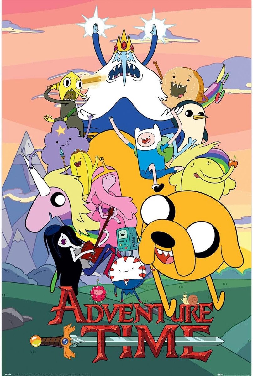 Pyramid Poster Adventure Time - Group 61x91,5cm Divers