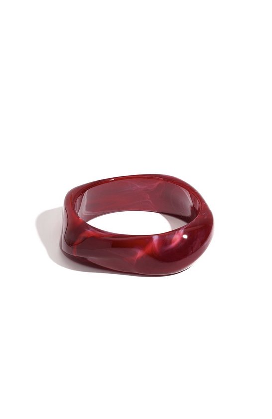 Yehwang - Armband - Bangle - Rouge - Acryl