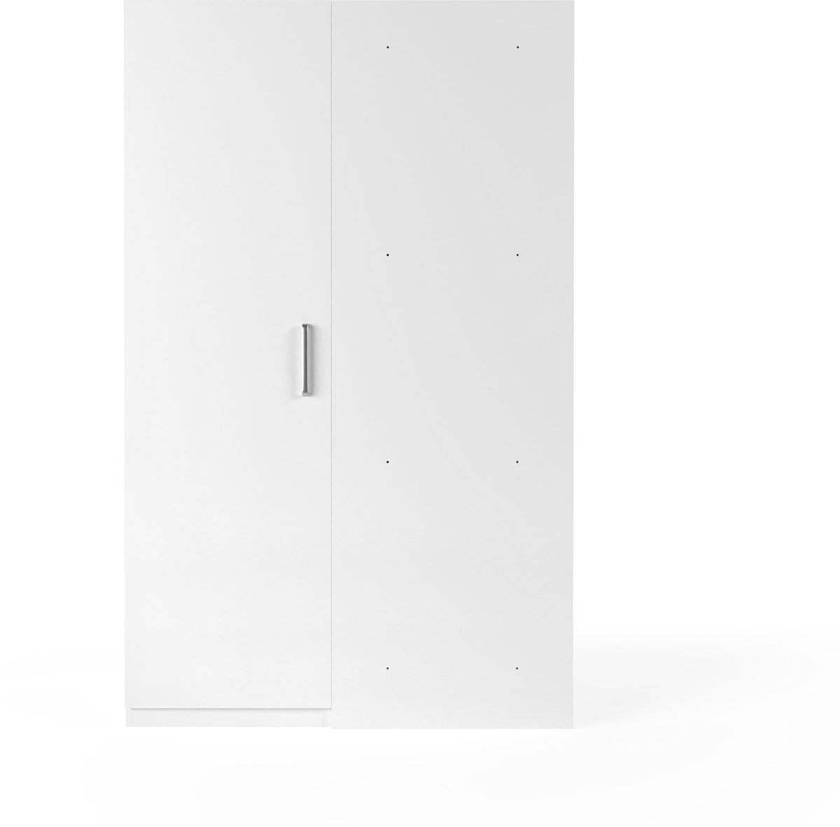 Wasophoogte® Opbergkast - Zijkast voor wasmachine kast - Module J3 - 700(D)*1300(B)*2110(H) mm - Wit