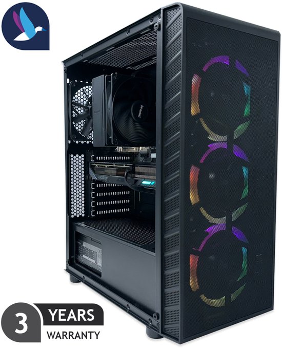 ゲーミングPC Ryzen 7 8700F Radeon RX 9060 XT AZZA Prime Gaming PC - AMD Ryzen 7 8700F - Radeon RX 9060 XT - 32