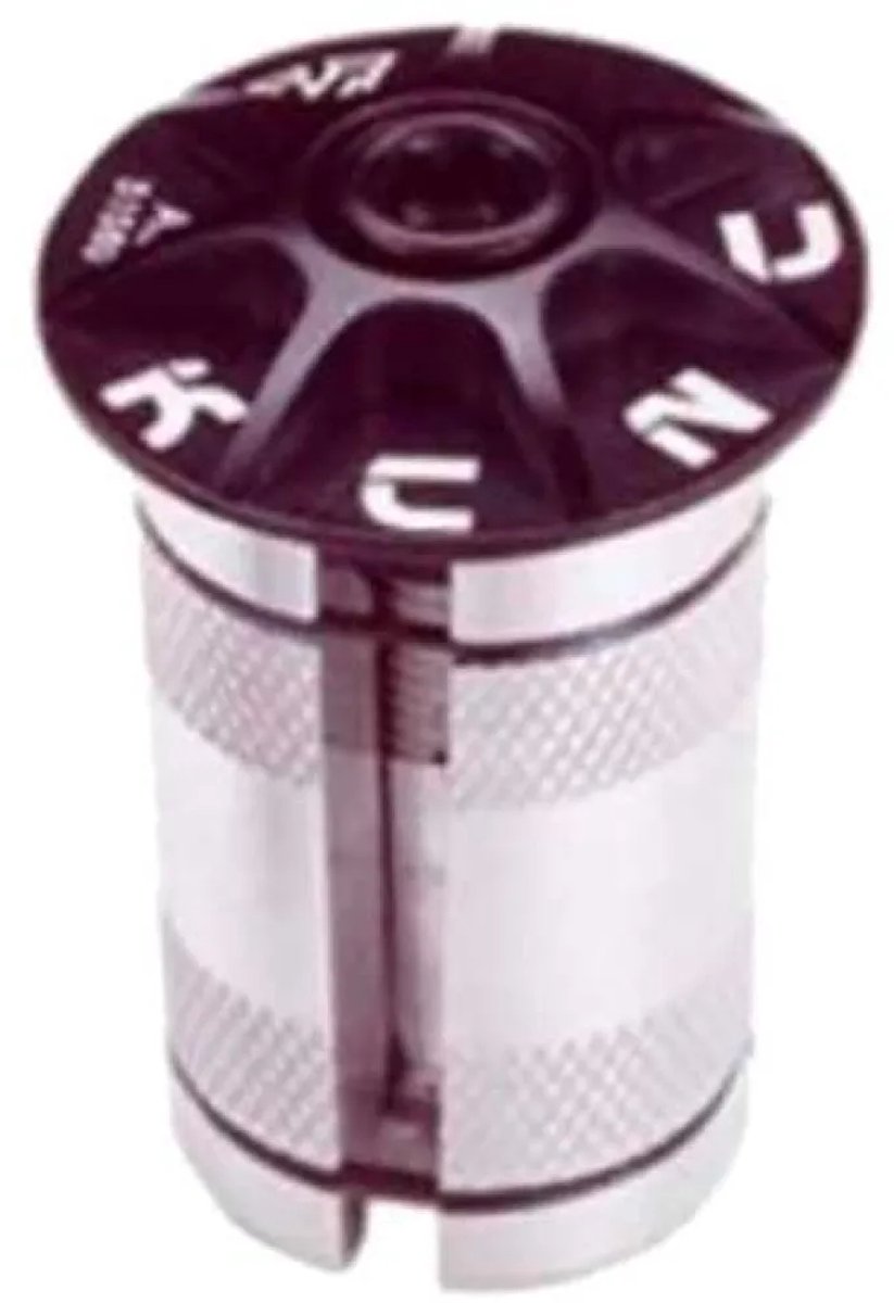 Kcnc 1 1/8" Balhoofdexpander Voor Fiets Zwart