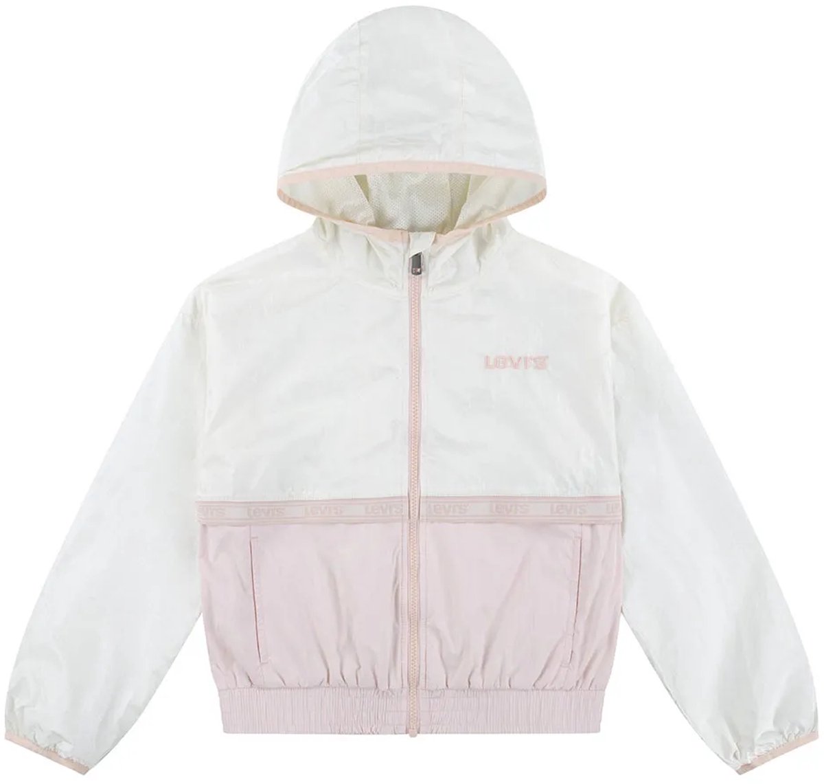 Levi´s ® Kids Tape Detailed Color Block Jas 12 Years Meisjes Creme