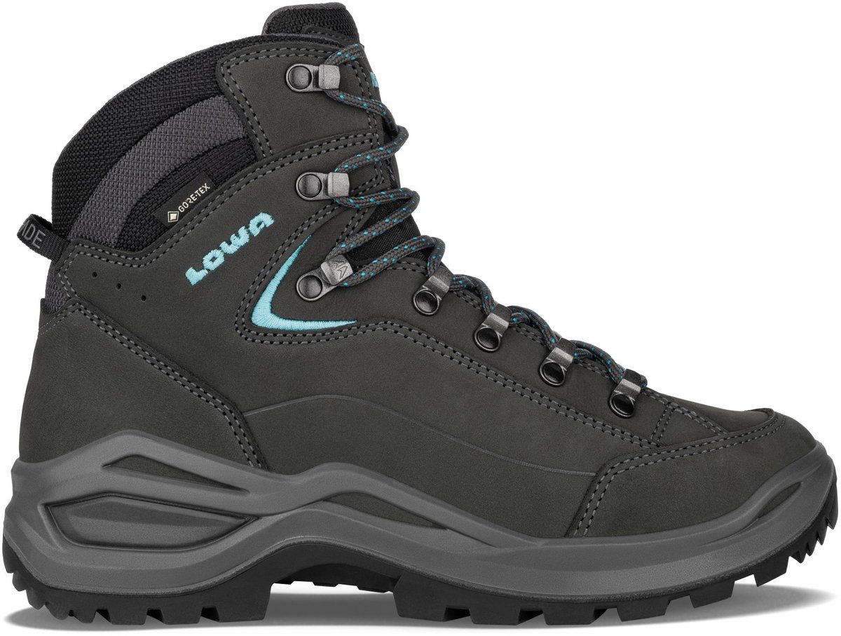 Renegade EVO GTX Mid Ws S Dames Asfalt/Turkoois)