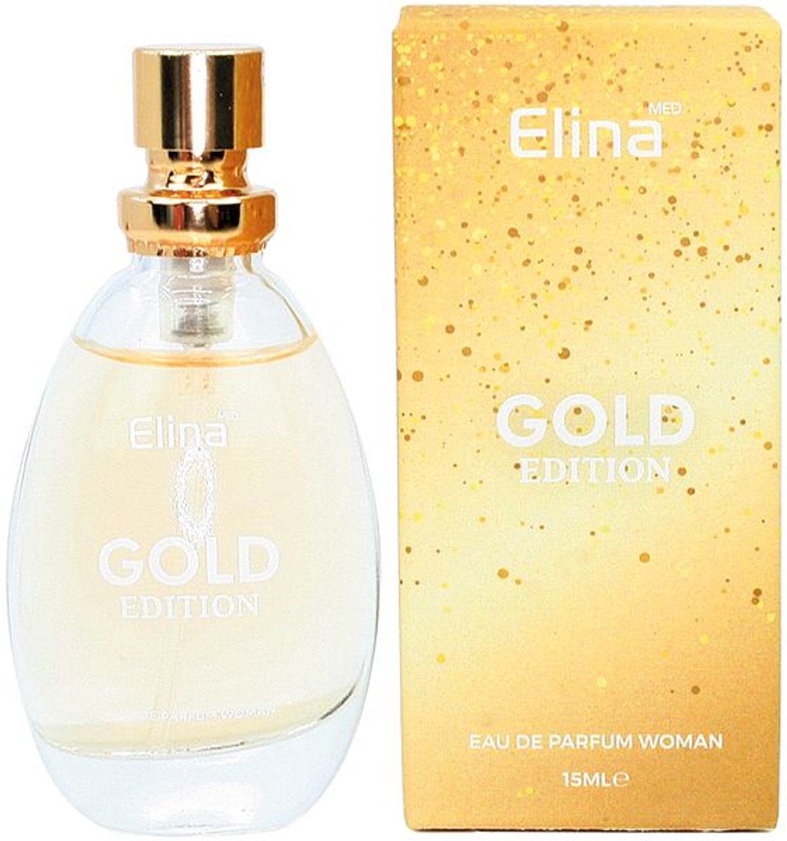 Elina Parfum Gold Edition For Woman Eau de Parfum 15ml