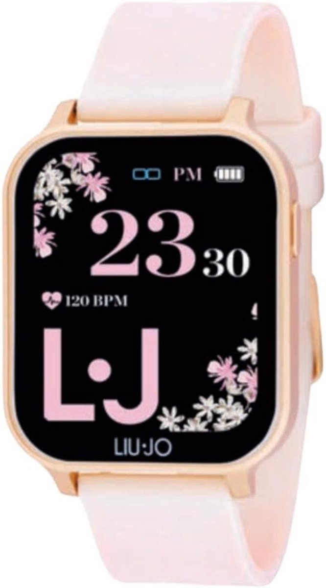 Dames smartwatch met kleurenscherm en hartslagmeter