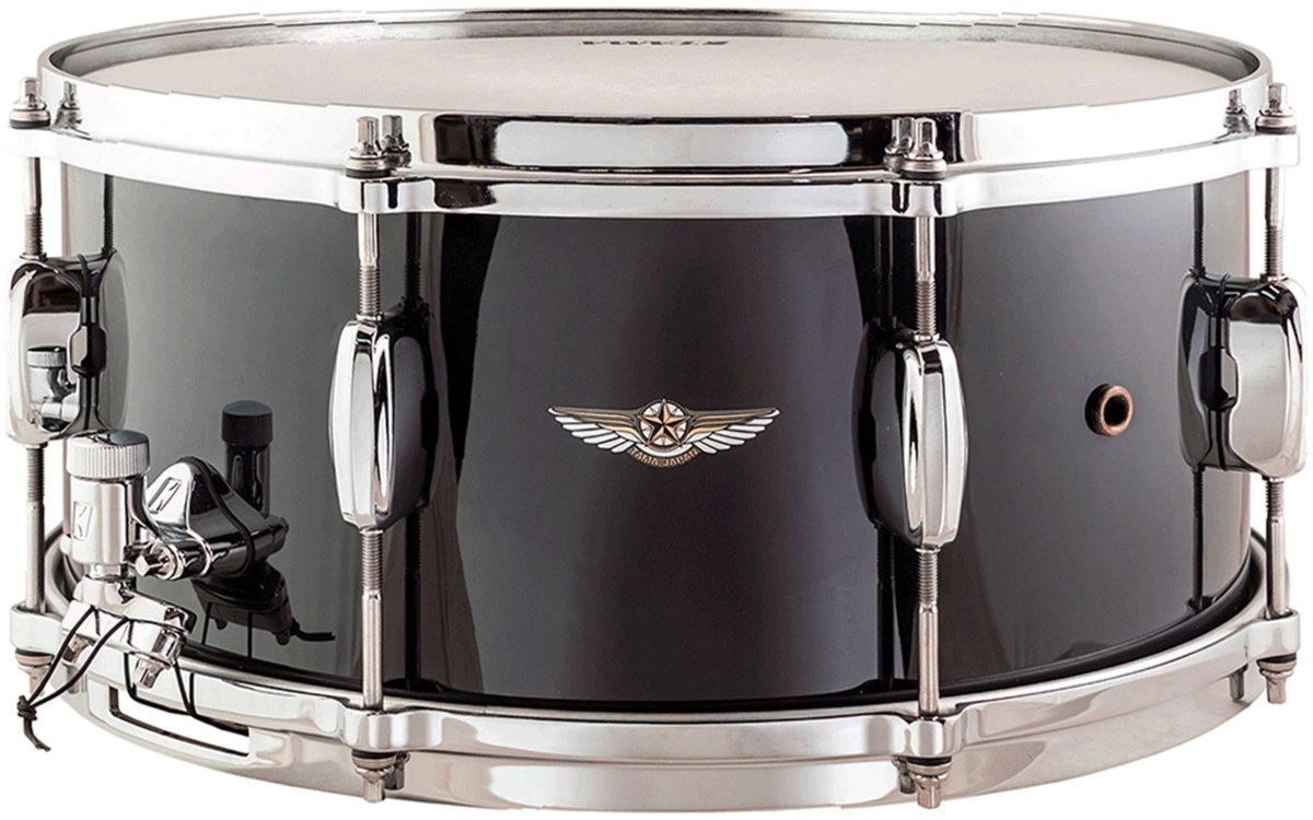 Tama TWS1465-SKB Star Walnut Snare 14"x6,5" Smoky Black - Snare drum