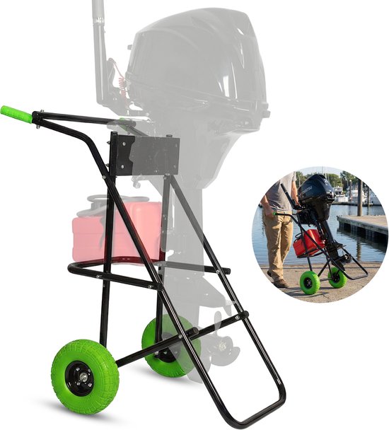 Roues anti-crevaison pour chariot hors-bord HIBO