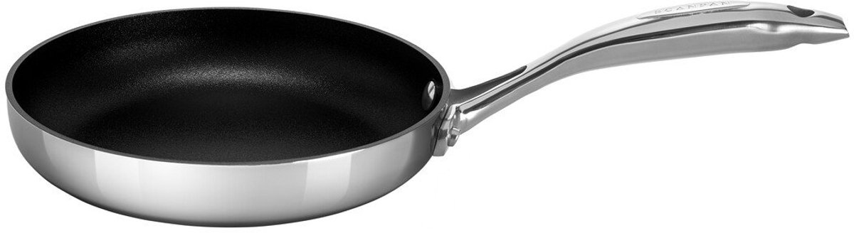 Scanpan HaptIQ - Koekenpan - 20 cm - Stratanium+ antiaanbaklaag - 5-laags constructie - Inductie & ovenbestendig