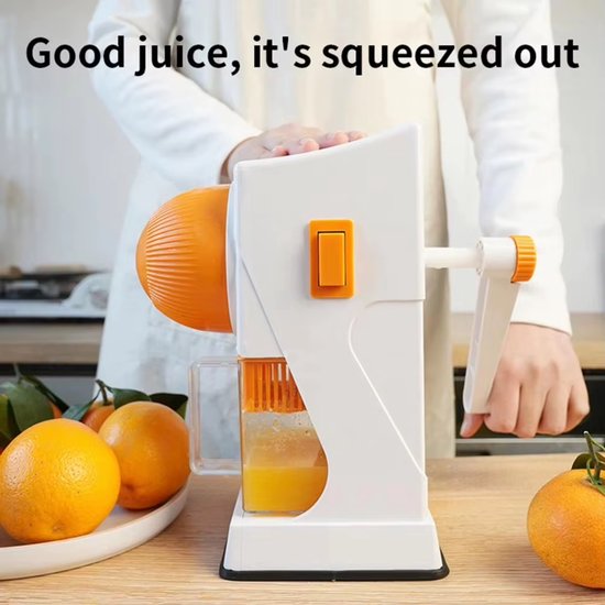 Handmatige Sinaasappelpers - Citruspers - Draagbare Handgedreven Juicer - Stil, Makkelijk Schoon te Maken - Keukenhulpmiddel voor Vers Sap Thuis van Merkloos — afbeelding 2