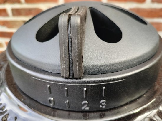 Kamado BBQ 22 Inch Large | Keramische Houtskool BBQ | Divide & Conquer | Incl. Fiberglass Afdichting — afbeelding 3