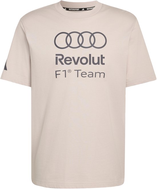 Adidas Performance Audi Revolut F1 Team Dna Graphic T-Shirt - Heren - Wit van adidas Performance — afbeelding 2