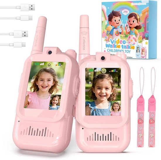 Retevis RT30W Talkie Walkie Enfants, Rechargeable Jouet Enfant 4-8 Ans Garcon Hibou Jouets, LED Yeux, Garçons Filles Idée Cadeau Anniversaire