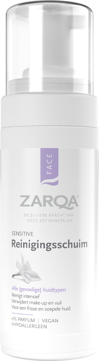 Zarqa Reinigingsschuim Sensitive - 150 ml - Hypoallergeen