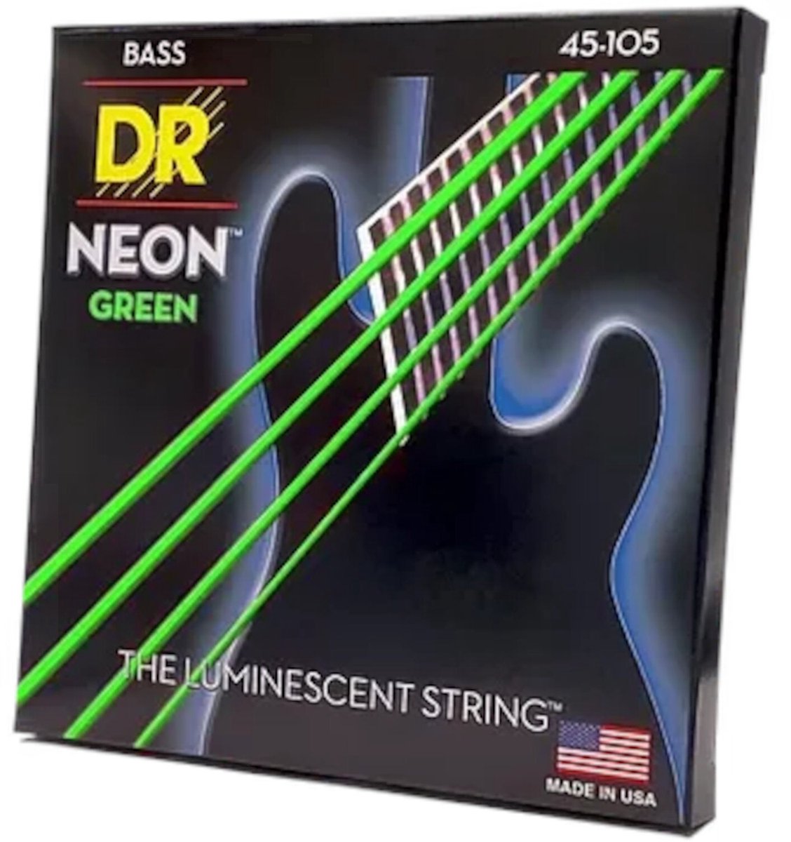 DR Strings NGB-40 Kleurgecoate basgitaarsnaren
