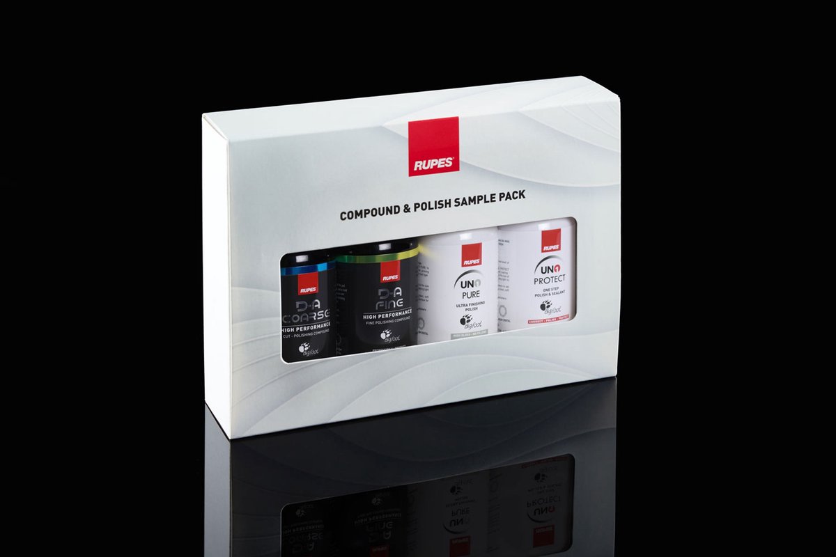 RUPES Compound & Polish - Polijstmiddel Set