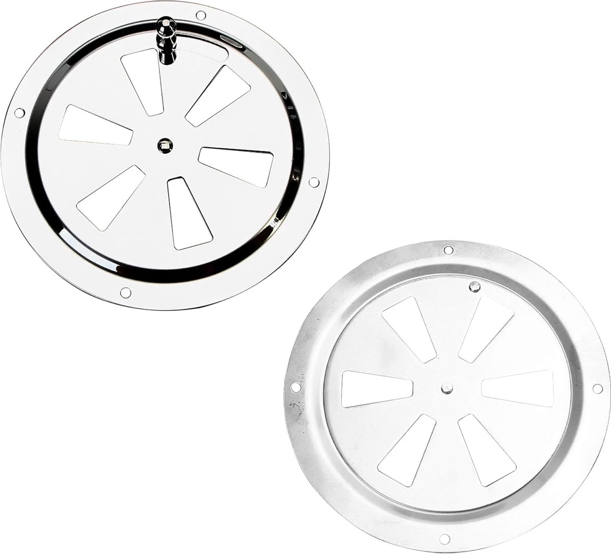 2 Stuks - Ventilatierooster - Vervangende rookoven onderdelen - Voor het aanpassen van BBQ