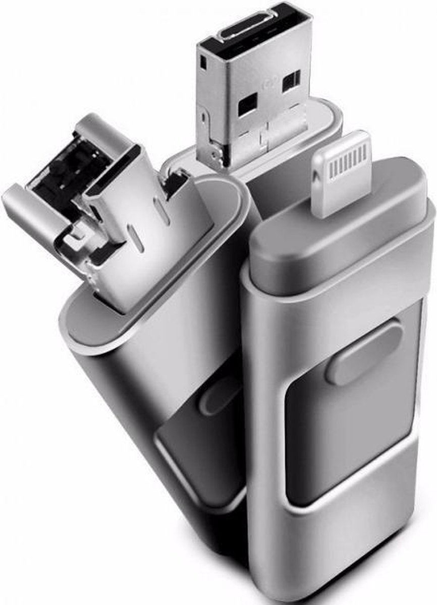 Winkrs - Flash Drive voor iPhone / iPad / iPod ios en PC - USB-stick OTG - 32GB