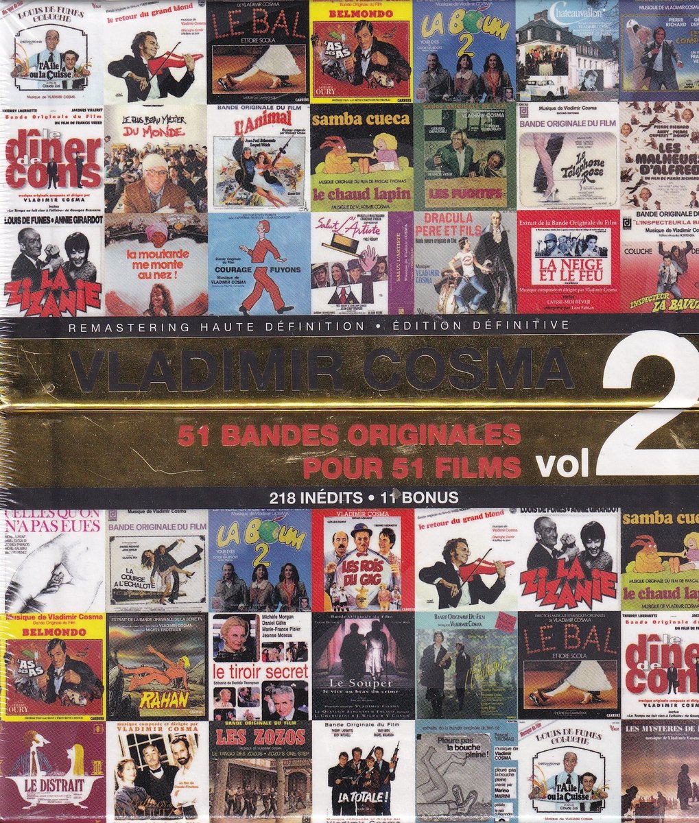 51 Bandes Originales Pour 51 Films 2 17-Cd