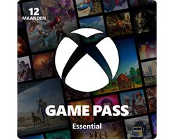 Xbox Game Pass Essential - 12 maanden - Xbox, PC, Cloud Gaming