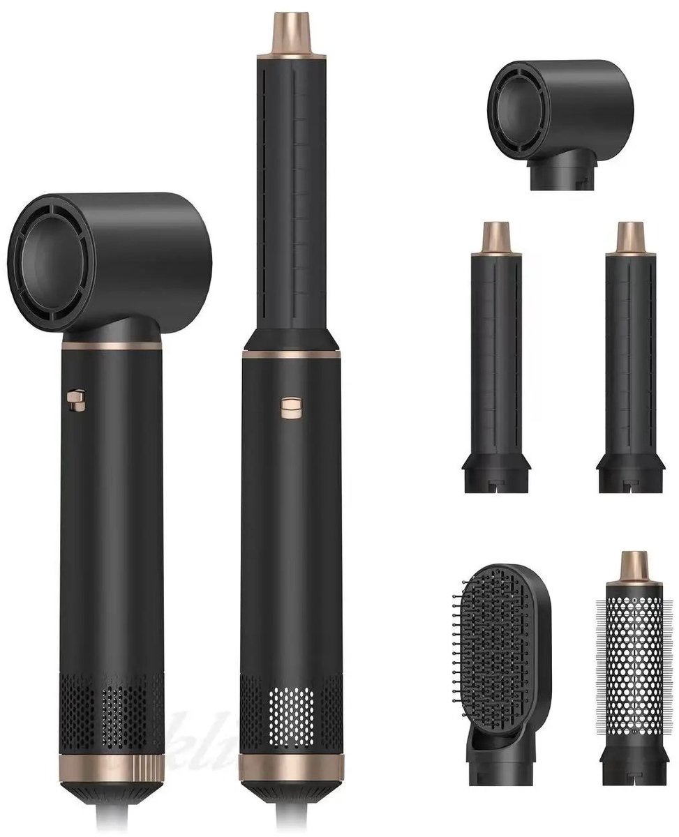 Haarfohn Airwrap Föhnborstel 5 in 1 Haarstyling Tool - Product - €119,00