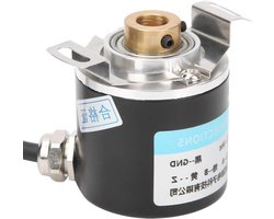 KARZO - Half Hollow Axis ABZ incrementele encoder met 6000 RPM en 30 mA stroomverbruik, compact ontwerp voor technische toepassingen en kantoorautomatisering