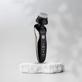 Fayd Pro Reinigingsborstel 4in1 – Gezichtsreiniging & Grooming – Zachte Borstel voor Huidverzorging en Persoonlijke Verzorging - Multifunctioneel - Onderdeel van 4-in-1 Scheerapparaat - Facial Brush