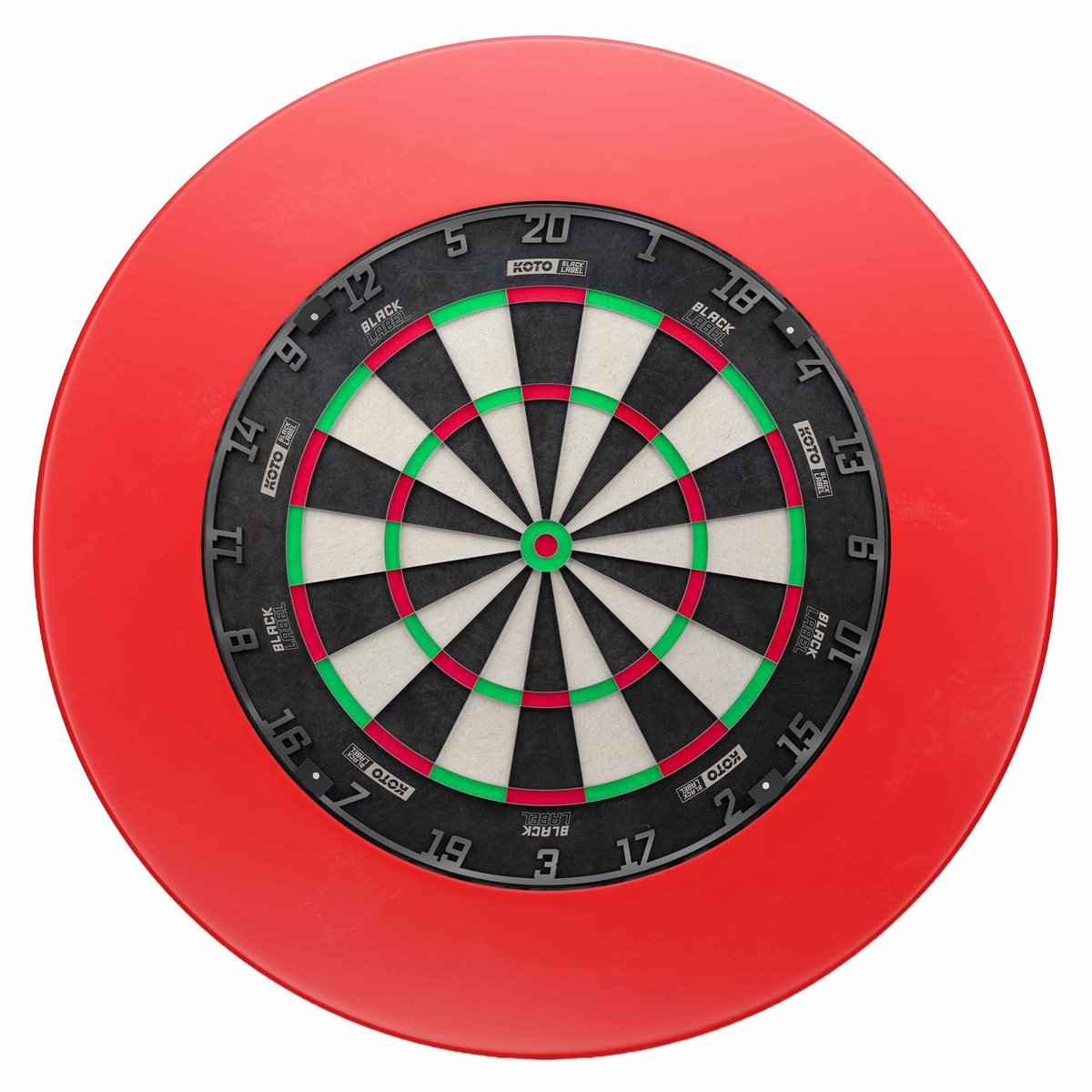 KOTO Black Label + PU Surround - Dartset Rood