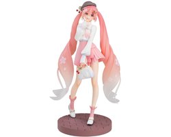 Character Vocal Series 01: Hatsune Miku Pop Up Parade PVC Statue Sakura Miku: Hanami Outfit Ver. 23 cm
