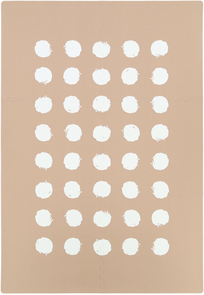 Puck Playmat Dots - Brown Sandy