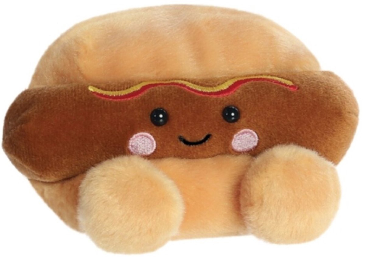 Palm Pals Hotdog Pluche Knuffel 15 cm