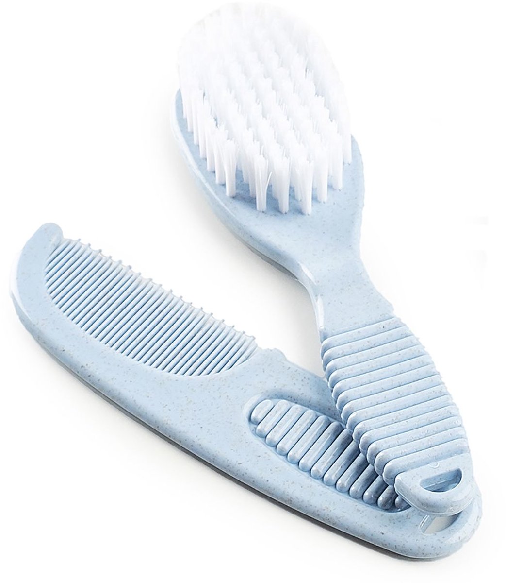 Soft Touch Borstel En Kam Set 2-delig Blauw Jongens EP606 Zonder Geschenkverpakking