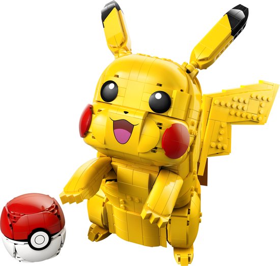 LEGO Pokémon Pikachu et Pokéball Kit de construction pour adultes et décoration intérieure - 72152