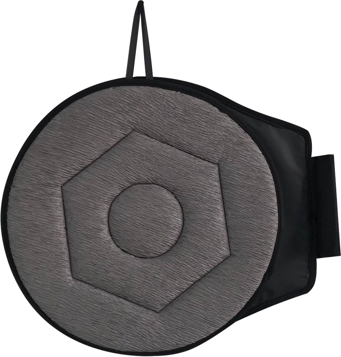 360° draaibaar autostoelkussen - Grijs