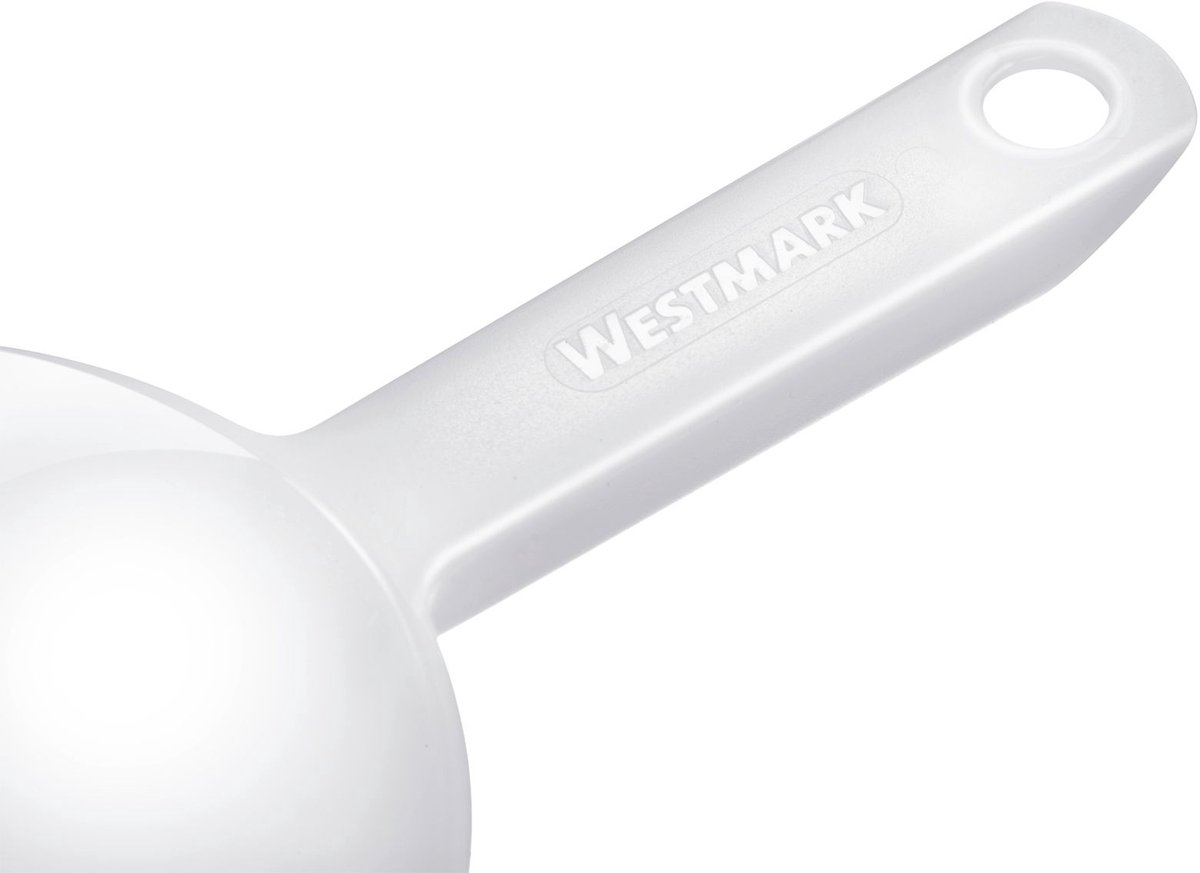 Westmark Bak-/Weeg-/Vulemmers, 3 stuks, Vulvolume: 800 ml elk, Plastic, Halvar, Wit, 909722E2