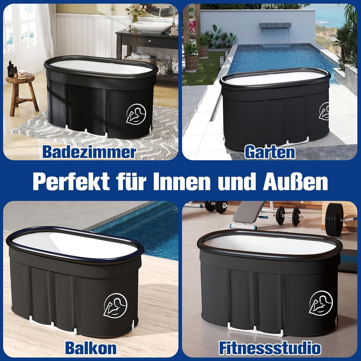 Opblaasbaar IJsbad – Oud – Medahomestore