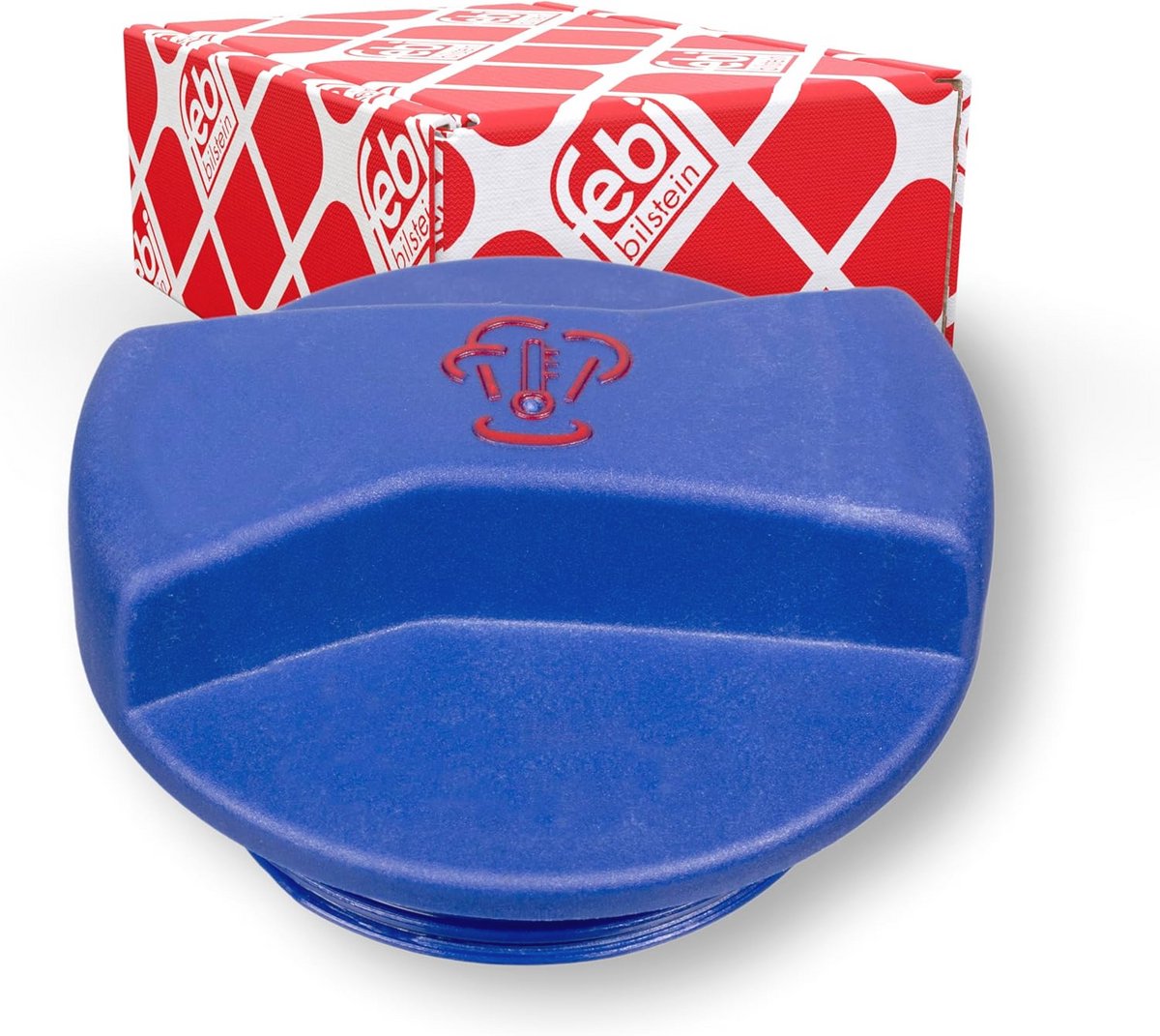 Radiatorafsluitdeksel voor koelercompensatiecontainer - Blauw, 1 stuk