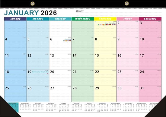 Familieplanner 2026 - 2027 | Kalenders & agenda's