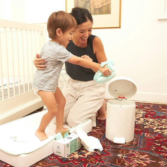 300 Sacs à Couches Biodégradables Et Compostables - Boîte Kraft - Étanches Et Antibactériens - Pour Bébé Et Déchets Ménagers - 8