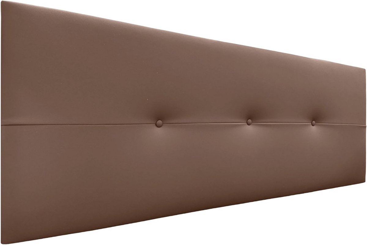 Gestoffeerd Hoofdbord van Kunstleer voor Slaapkamer - Luxe Hoofdeinde 160 x 50 cm