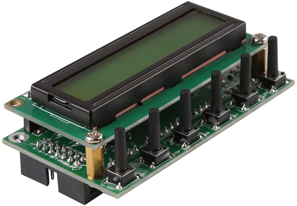DDS AD9850 Signaalgenerator, 6 frequentiebanden 0~55 MHz, kortegolf digitale radio, elektrische test, digitale signaalgenerator