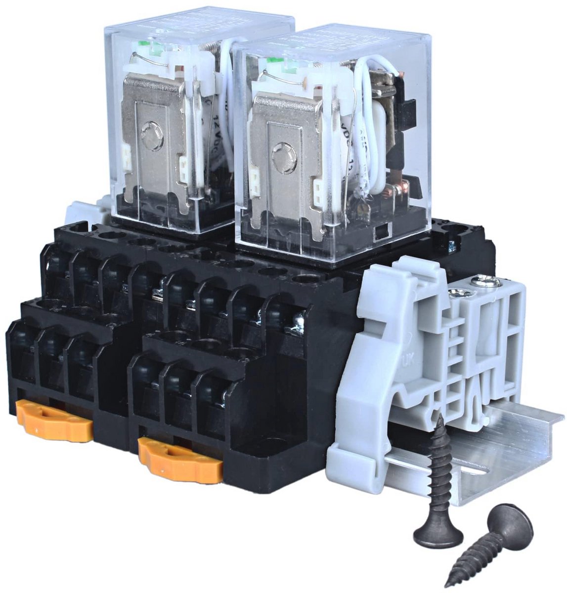 Elektromagnetisch relais 12V DC 5A 14 pins schakelaar met controlelampje