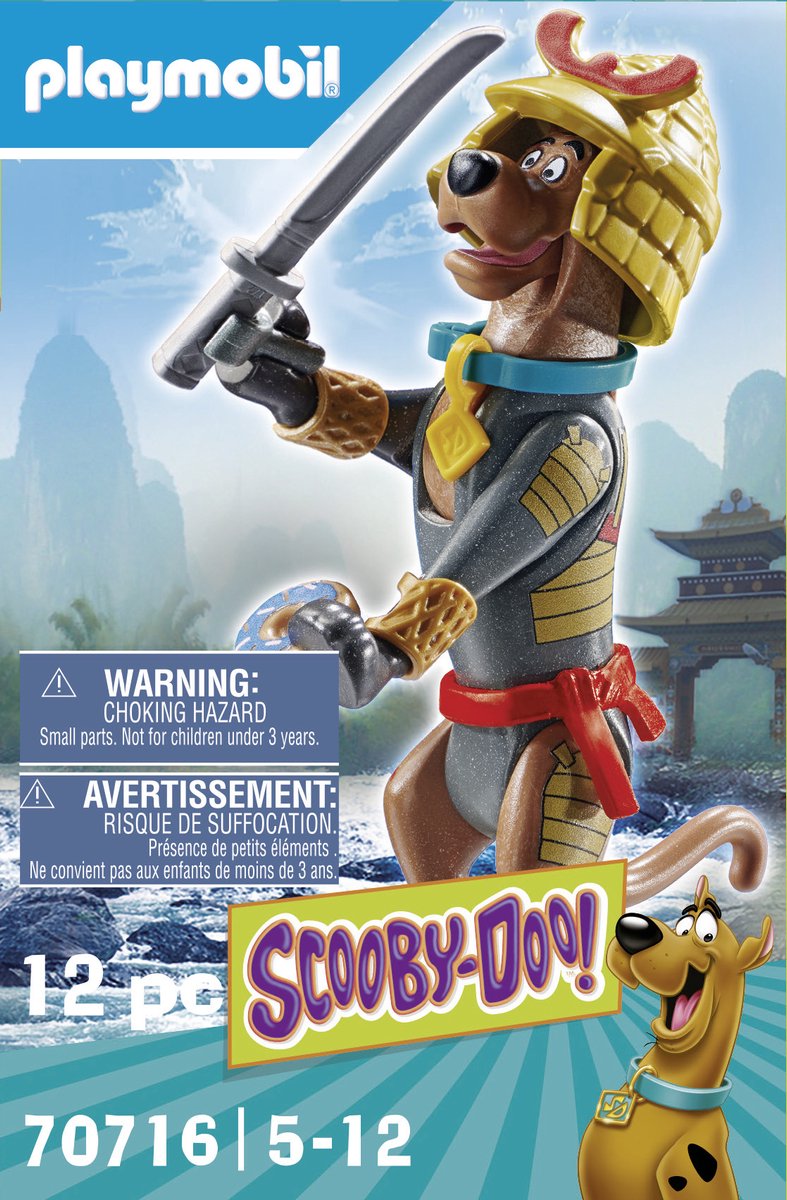 PLAYMOBIL SCOOBY-DOO! Verzamelfiguur samoerai - 70716